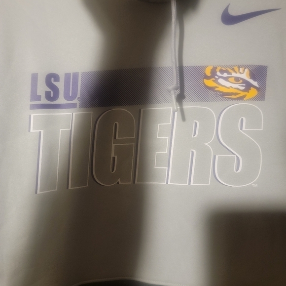 Nike LSU Tigers On Field Pullover Player Hoodie Size Medium Men’s CI5800-007 - Picture 3 of 5